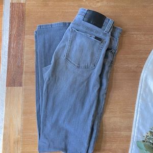 Fidelity jeans, gray, size 32. Slim